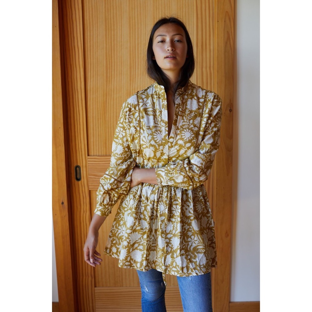 Emerson Fry Josephine Dress - Vintage Ochre